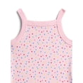 thumbnail image 2 of Wonder Nation Baby Girls' Tank Bodysuit, Sizes 0M-24M, 2 of 3