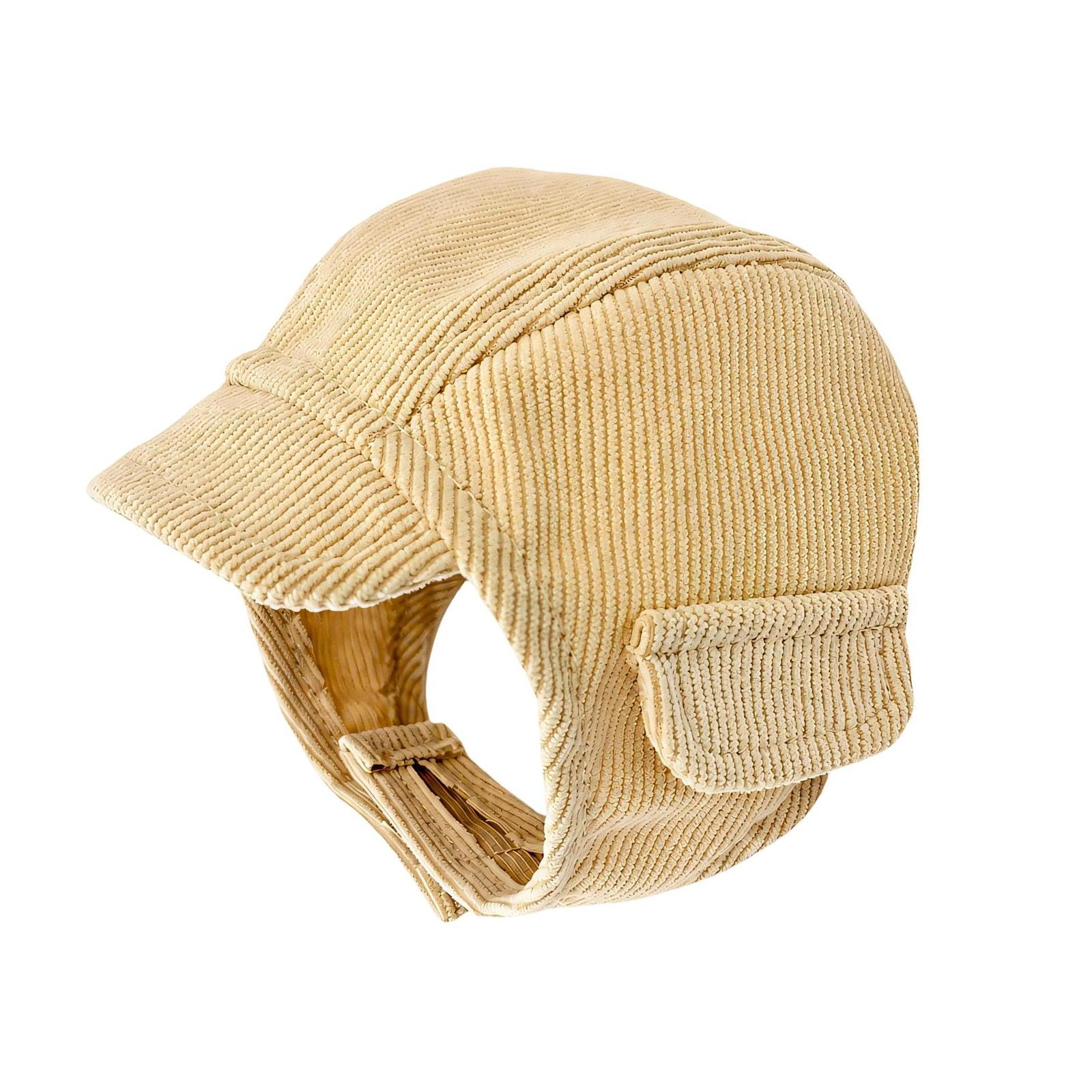 Pet Baseball Hat for Small Dog and Cats Side Ear Openings and Wide Curved Brims for Daily Walks and Photography Dressingup