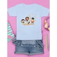 thumbnail image 3 of Kids Playing With Leaves T-Shirt Juniors -Image by Shutterstock,  Small, 3 of 4