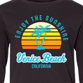 thumbnail image 4 of Inktastic Summer Enjoy the Sunshine Venice Beach California in Blue Long Sleeve Youth T-Shirt, 4 of 5