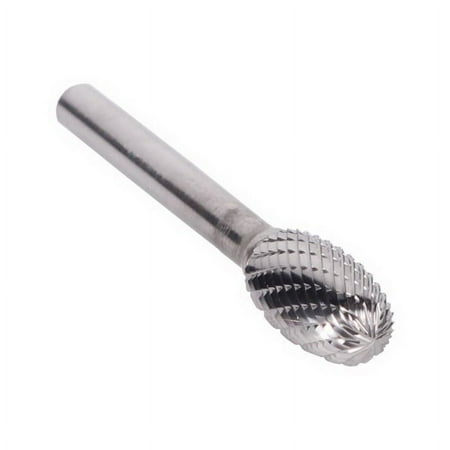 UPC: 0887861119009 | Drill America DULSE1 SE1 1/4 X 3/8 Oval Carbide Burr 1/4 Shank