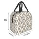 thumbnail image 3 of Easygdp Retro Bunny Bolsa Térmica Premium - Tela Oxford Impermeable, Gran Capacidad, Bolsillo Frontal, Unisex para Trabajo, Escuela, Actividades al Aire Libre y Picnics, 3 of 8