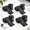 Black-19.69 ft (Pack of 4), variant on Black 19.69 ft (Pack of 4) Carpet Cord Cover Cable Protector Floor Management