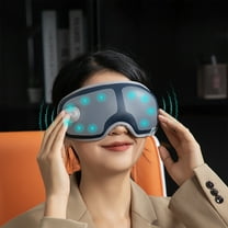 Smart Eye Massager Multi-Point Massage Graphene Heat Therapy Vibrating Eye Mask Reduce Eye Strain, Headache Relief and Improve Sleep Eye Care Device