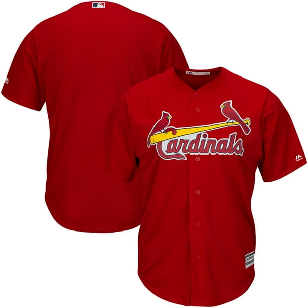 MLB St Louis Cardinals Adult Button Down Jersey