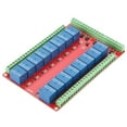 thumbnail image 1 of Forte Capacité Anti-Interférence Isolé Type 16 Canal Module Relais 16 Canaux Relais, 12V 16 Canaux Module Relais 16 Canaux Carte de Relais, pour l'Industrie, 1 of 8