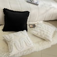 thumbnail image 4 of Boho Throw Pillow Covers 18 X 18 Inch Textured Neutral Throw Pillow Covers Decorative Throw Pillows for Couch Bed Sofa Farmhouse Accent Pillow Covers for Living Room Bedroom, 4 of 5