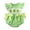 Green, variant on Easter Smocked Baby Girl My First St Patricks Day Baby Girl Outfit Ruffle Shamrock Romper Spring Summer Bow Bodysuit