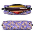 thumbnail image 2 of Honeii Pugs and Flowers Pattern Pencil Case, Pencil Pouch, Pencil Case Small, Pencil Pouch Aesthetic, PVC Pencil Pouch, Pencil Bag, Makeup Pouch, 2 of 7
