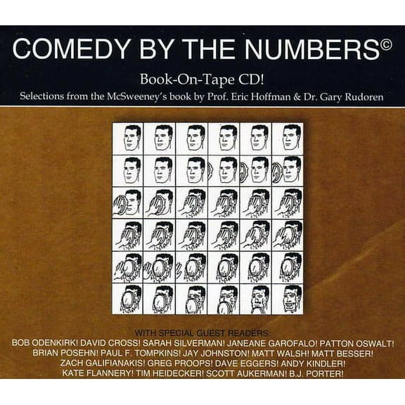 Various Artists - Comedy By the Numbers Book-On-Tape CD - Comedy - CD