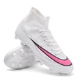 thumbnail image 4 of Zapatos de fútbol al aire libre para hombres, botas de fútbol de entrenamiento, hierba, cómodas, profesionales, tobillo alto, transpirables, antideslizantes, deportes de interior, 4 of 4