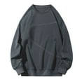 thumbnail image 1 of WILLBEST Sweat à Capuche pour Hommes Automne et Hiver 2023 Nouveau Col Rond Ample Sans Chapeau, 1 of 6