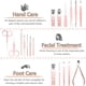 thumbnail image 2 of Kit de manicura y pedicura ER Brillar 18 piezas acero inoxidable con caja de viaje, 2 of 5