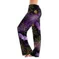 thumbnail image 2 of LHVUOA Women's Halloween Pajama Pants Sleep Fashion Halloween Print Pants Comfy Soft Pajama Sleepwears, 2 of 7