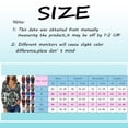 thumbnail image 4 of T-shirts pour Femmes à Manches Longues Tuniques pour Femmes Hauts d'Automne Mode Imprimé Couleur Col Carré T-Shirts Mignons Rouge 2TG, 4 of 4