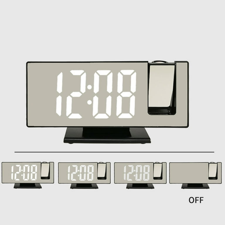 Dr. Prepare  Projection Alarm Clock with Temperature Display 3.0