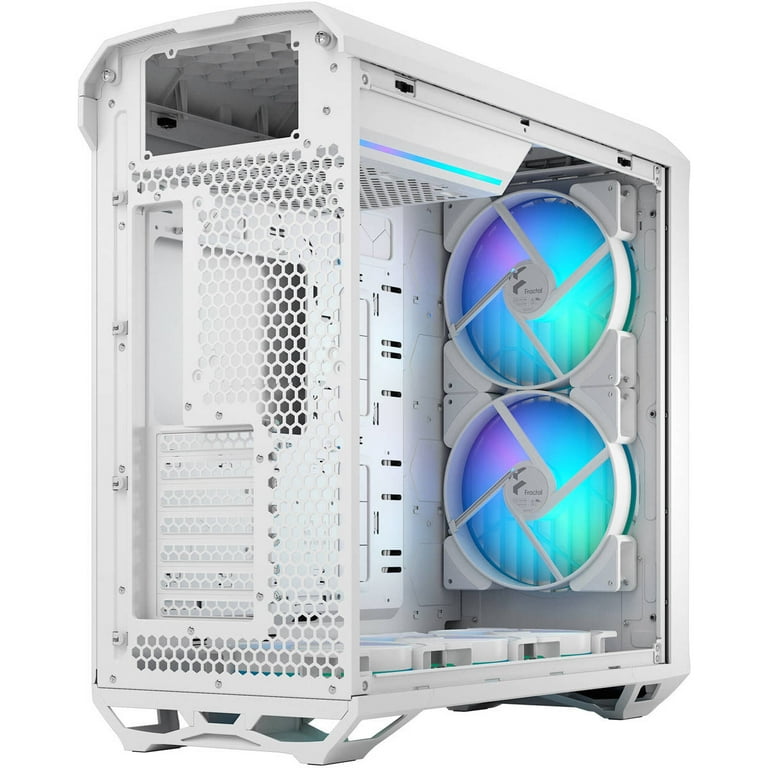 Fractal Design Torrent RGB White E-ATX Computer Case, Tempered