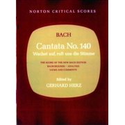 Norton Critical Scores Cantata No. 140, Book 0, (Paperback)