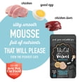 thumbnail image 4 of Tiki Cat After Dark Velvet Mousse Wet Cat Food, Chicken & Quail Egg, 2.8 oz. Pouch, 4 of 8
