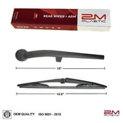 jeep commander windshield wiper arm and blade kit