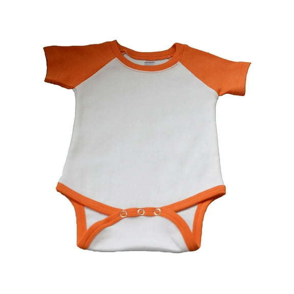 MONAG Short Sleeve Baseball Raglan Bodysuit