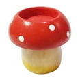 thumbnail image 6 of FRCOLOR Wood Mushroom Mini Figurine Wooden Mushroom Decor Table Centerpiece Shelf Decoration for Living Room Dining Rooms Kitchen and Bedroom, 6 of 8