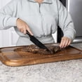 thumbnail image 7 of Ironwood Gourmet Gansevoort Large Carving Board, 16" x 24" Acacia Reversible Wood Cutting Board with Juice Groove and Grip Pad, 7 of 7
