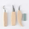 thumbnail image 3 of Kit de herramientas de tallado de cuchillo Sunnimix 4 unids de alta resistencia, 3 of 8