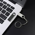 thumbnail image 4 of Clé USB Flash Drive Pendrive 8/16/32/64 Go en Métal U Disque Haute Vitesse Clé USB Noire, 4 of 5