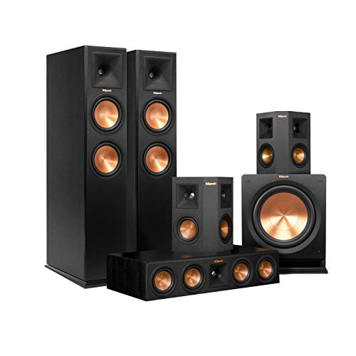 Klipsch Rp 260f Home Theater System Bundle Ebony With Yamaha Rx A850 Walmart Com Walmart Com