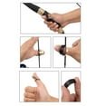 thumbnail image 2 of PASILI 18-24Mm Archery Thumb Finger Protective Archery Thumb Archery Thumb Ring Finger Guard Bow Shoot Hunting Protection Traditional, 2 of 8