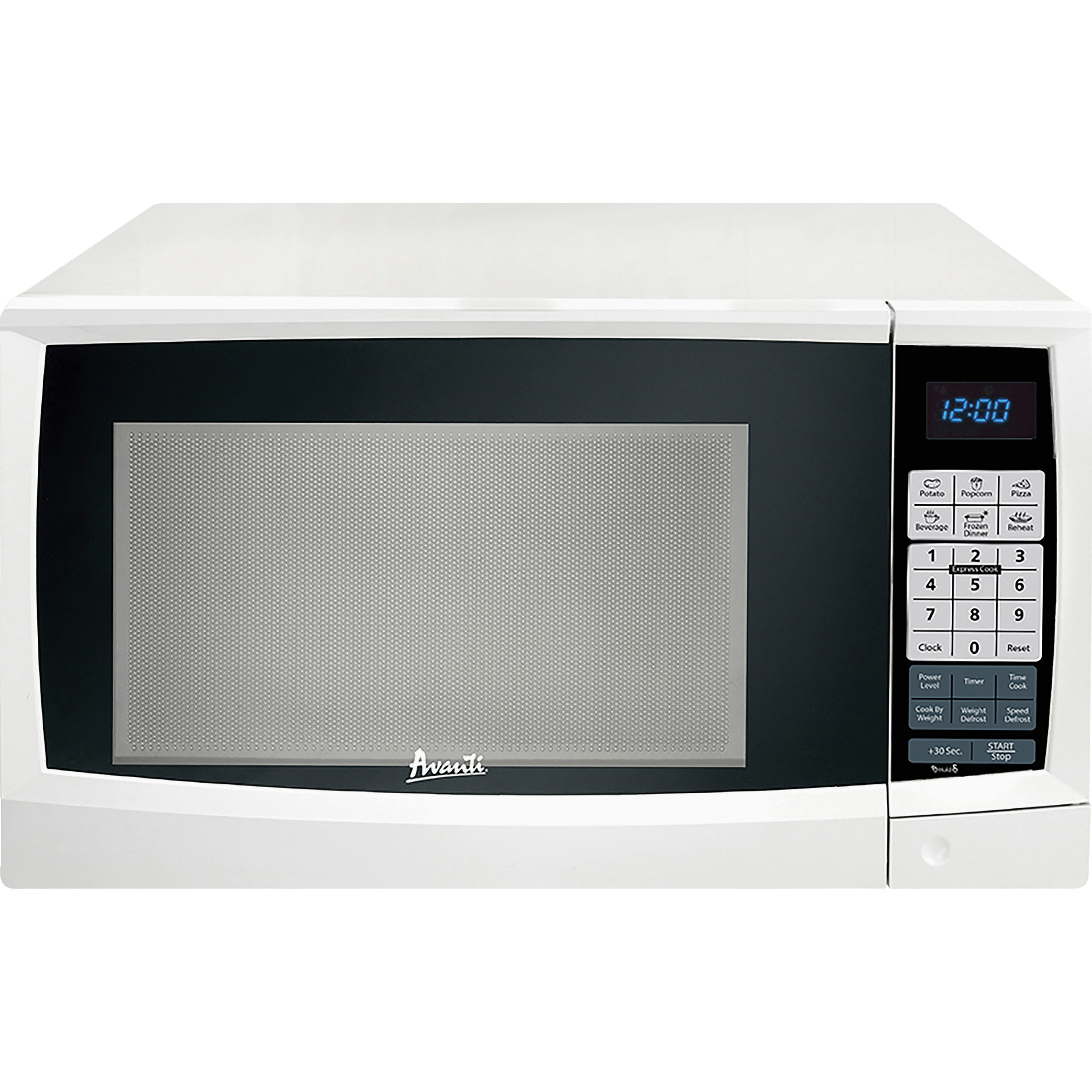 Avanti, AVAMT112K0W, MT112K0W 1.1 Cubic Foot Microwave Oven, White