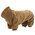 thumbnail image 3 of Ropa de invierno para perros, suéteres para cachorros, cuello alto, ropa cálida para clima frío para perros y gatos, 3 of 12