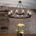 thumbnail image 3 of AC10002 Artcraft Lighting Menlo Park - 12 Light Chandelier     -Traditional Installation, 3 of 3