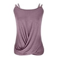 thumbnail image 4 of aidice Plus Size Tops for Women Scoop Neck Sleeveless Loose Camisoles Casual Comfy Irregularly Summer Tank Tops, 4 of 6