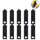 thumbnail image 2 of Paquete de 10 organizadores de soportes para cables de extensión, correas de almacenamiento resistentes que se ajustan a ganchos de garaje y perchas para mangueras de piscina Zhivalor 221370-3, 2 of 9