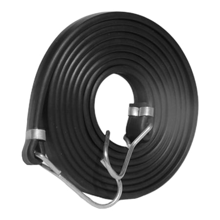 ELAYARD Black Motorcycle Bungee Cord Elastic Strap for Secure Luggage Tie-Down and Multi-Purpose Outdoor Use