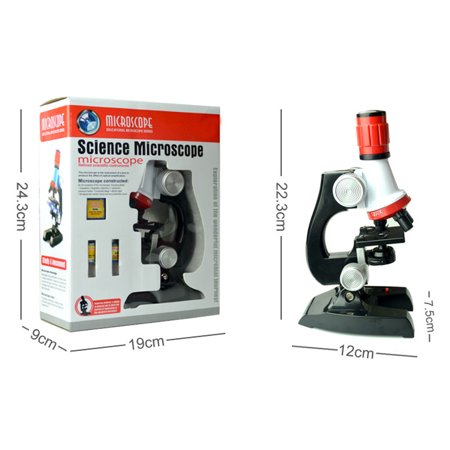 Microscope Kit Lab LED 100X-1200X 2019 hotsales Educational Toy Gift Biological