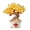 White, variant on Crystal Fortune Tree Bonsai Resin Feng Shui Decor for Home Office Entryway