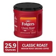 thumbnail image 3 of Folgers Classic Roast Ground Coffee, Medium Roast, 25.9 oz Canister, 3 of 8