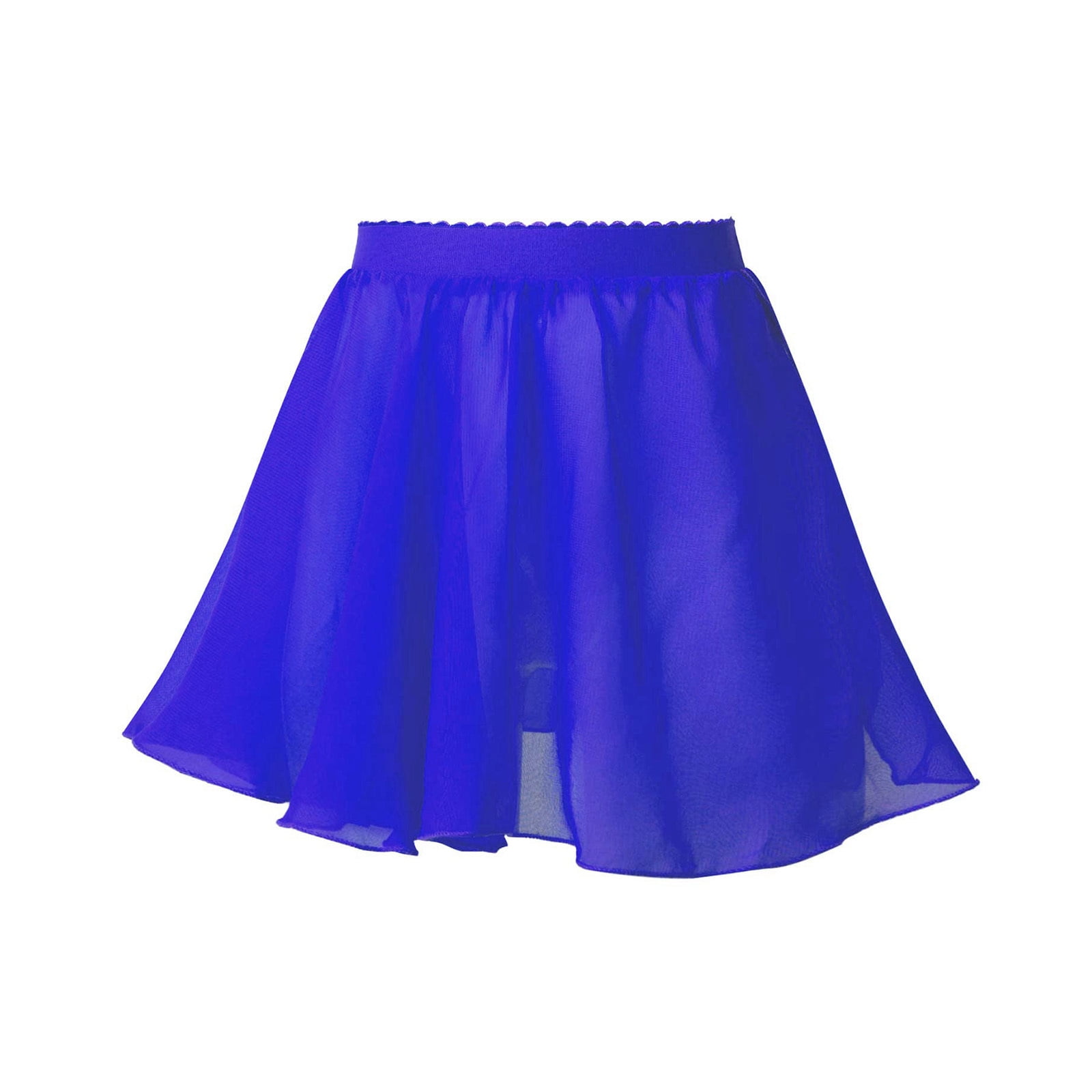 MSemis Kids Girls' Dance Chiffon Wrap Skirt Ballerina Skate Tutu Skirt ...