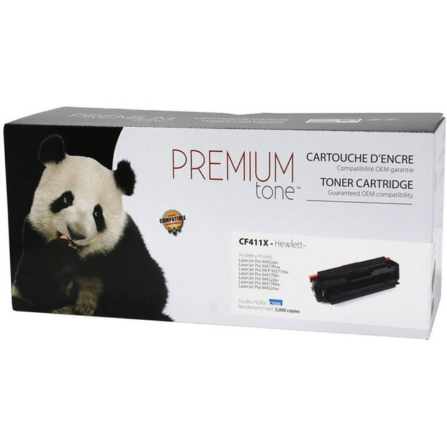 Premium Tone Toner Cartridge - Alternative for HP CF411X - Cyan