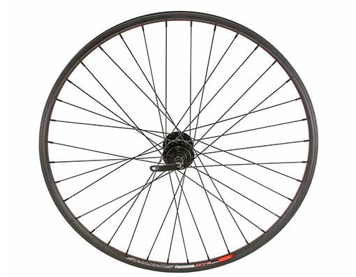 26 Inch Bicycle Rear Wheel Rim - 12 Gauge, 48 Spoke, Double Wall Aluminum Alloy For Disc Brake (135mm Hub)