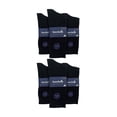 thumbnail image 2 of 12 Pairs Mens Cotton Colourful Striped Dress Socks | Sock Snob | Business Casual Dress Socks, 2 of 2