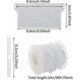 thumbnail image 2 of Vertical Blind Repair Kit, Vertical Blind Accessories, Plastic Chain Connector Top Connector 89mm Weight Slats 26-27s, 2 of 5