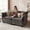 Grey, variant on Orlivla Modular Sectional Sofa, Modern Chenille Couch Love Seat Cloud Sofa for Living Room,Green
