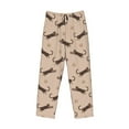 thumbnail image 4 of Xecao Leopard Print Men's Straight Lounge Pajama Pants: The Ultimate in Comfortable Sleepwear, 4 of 9