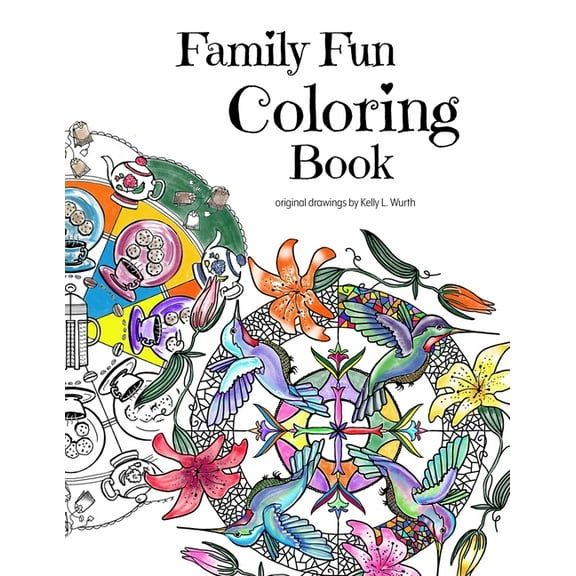 Family Fun Coloring Book, (Paperback)