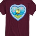 thumbnail image 3 of Spongebob Squarepants - Heart Porthole Window - Men's Short Sleeve Graphic T-Shirt, 3 of 6