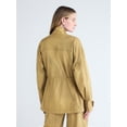 thumbnail image 4 of Scoop Women's and Women's Plus Cinched Waist Barn Jacket, Sizes XS-4X, 4 of 6